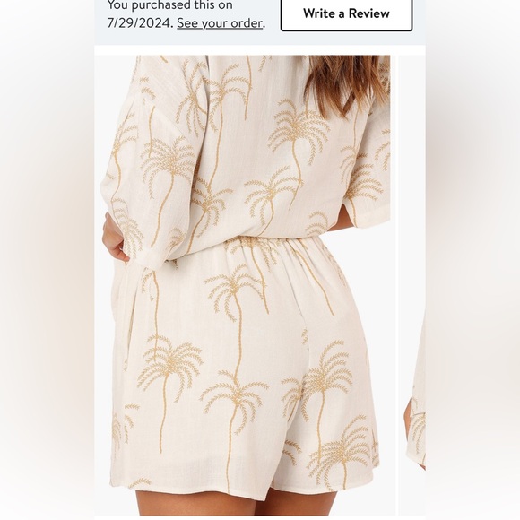 Petal & pup Amira halter & Amira palm shorts - Picture 4 of 8